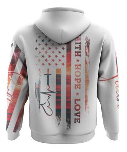 Faith Hope Love Sunset Beach All Over Print 3D Hoodie, Christian Hoodie, Christian Sweatshirt, Bible Verse Shirt