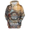 Faith Over Fear Christian Jesus Hoodie For Men & Women, God 3D Printed Hoodie, Christian Apparel Hoodies