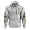 Faith Over Anxiety Hope Over Worry Love Over Fear All Over Print 3D Hoodie, Christian Hoodie, Christian Sweatshirt, Bible Verse Shirt