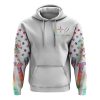 Faith Over Fear Cross All Over Print 3D Hoodie, Christian Hoodie, Christian Sweatshirt, Bible Verse Shirt