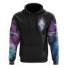 Faith Over Fear Jesus Cross Colorful Water All Over Print 3D Hoodie, Christian Hoodie, Christian Sweatshirt, Bible Verse Shirt