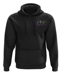 Faith Over Fear Lion Jesus Cross Tie Dye All Over Print 3D Hoodie, Christian Hoodie, Christian Sweatshirt, Bible Verse Shirt