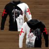 Fall For Jesus He Never Leaves God 3D Hoodie For Man And Women, Jesus Printed 3D Hoodie