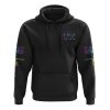 Faith Over Fear Wings Colorful All Over Print 3D Hoodie, Christian Hoodie, Christian Sweatshirt, Bible Verse Shirt