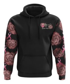 Faith Rose Cross Ribbon Wings All Over Print 3D Hoodie, Christian Hoodie, Christian Sweatshirt, Bible Verse Shirt