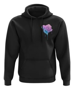 Faith Rose Watercolor All Over Print 3D Hoodie, Christian Hoodie, Christian Sweatshirt, Bible Verse Shirt