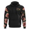 Faith Sunflower Leopard Texture All Over Print 3D Hoodie, Christian Hoodie, Christian Sweatshirt, Bible Verse Shirt