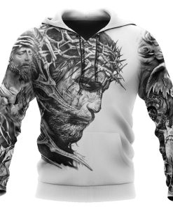 Faith in God Gothic Vibe God 3D Hoodie For Man And Women, Jesus Printed 3D Hoodie