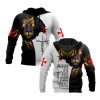 Faith in God Lion Jesus Save God 3D Hoodie For Man And Women, Jesus Printed 3D Hoodie