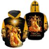 Faith Over Fear Warrior Of The Lord God 3D Hoodie For Man And Women, Jesus Printed 3D Hoodie