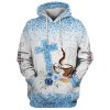 Fall For Jesus He Never Leaves 3D Hoodies Jesus Hoodie Men & Women, God 3D Printed Hoodie, Christian Apparel Hoodies