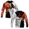God Blesse Tie Dye Jesus Is My Provider God 3D Hoodie For Man And Women, Jesus Printed 3D Hoodie