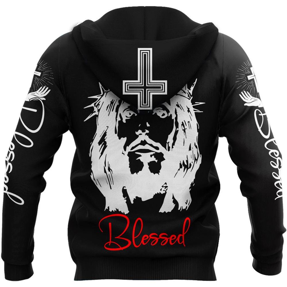 God Blessed Christian Man Of God My Hero God 3D Hoodie For Man And Women, Jesus Printed 3D Hoodie