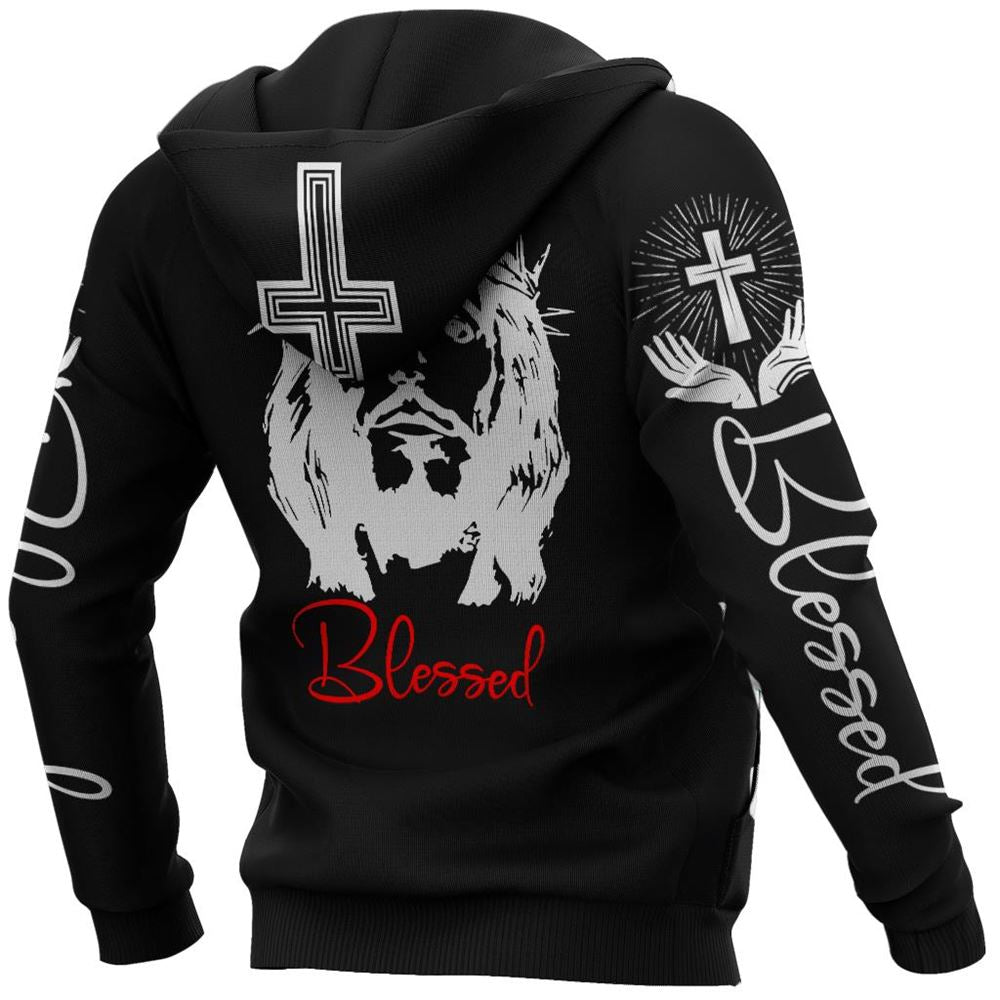 God Blessed Christian Man Of God My Hero God 3D Hoodie For Man And Women, Jesus Printed 3D Hoodie