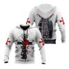 God In My Blood God 3D Hoodie For Man And Women, Jesus Printed 3D Hoodie