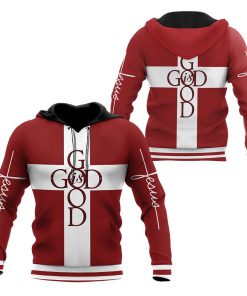 God Is Good God 3D Hoodie For Man And Women, Jesus Printed 3D Hoodie