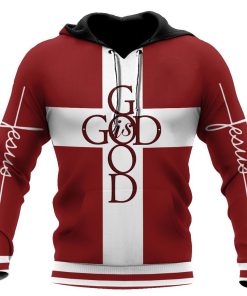 God Is Good God 3D Hoodie For Man And Women, Jesus Printed 3D Hoodie