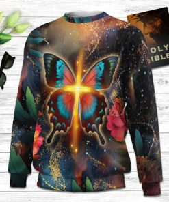 God Is Within Her Psalm 465 Ugly Christmas Sweater - Christian Unisex Sweater - Religious Christmas Gift