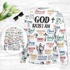 Faith Ugly Christmas Sweater - Hope Ugly Christmas Sweater - Love Ugly Christmas Sweater - Christian Unisex Sweater - Religious Christmas Gift