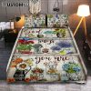 God Says You Are Book Vintage Bible Night Quilt Bedding Set Bedroom - Christian Quilt Bedding Set Prints - Bible Verse Quilt Bedding Set Art