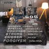 God Says You Are Piano Keys Gorgeous Butterfly Bible Verse Flowers Quilt Bedding Set Bedroom - Christian Quilt Bedding Set Prints