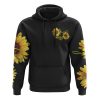 Gold Faith Wings Cross All Over Print 3D Hoodie, Christian Hoodie, Christian Sweatshirt, Bible Verse Shirt