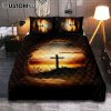 Good Vibes Only Beach Chairs Sea Turtle Quilt Bedding Set Bedroom - Christian Quilt Bedding Set Prints - Bible Verse Quilt Bedding Set Art