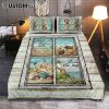 Gorgeous Roses Today I Choose Joy Quilt Bedding Set - Christian Bedroom - Religious Home Decor