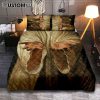 Hand Of God Fall Cat Boat Fall Tree Quilt Bedding Set Bedroom - Christian Bedroom Decor - Religious Quilt Bedding Set Prints