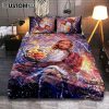 Hand Of God Jesus Quilt Bedding Set Bedroom - Christian Bedroom Decor - Religious Quilt Bedding Set Prints