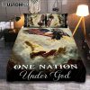 Hand Of God Knowing Jesus Quilt Bedding Set Bedroom - Christian Bedroom Decor - Religious Quilt Bedding Set Prints