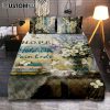 Honey Bee Quilt Bedding Set Cover Twin Bedding Decor - Pleasant Words Are Like Honey - Proverbs 16 24 - Christian Quilt Bedding Set Bedroom Decor