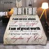 Hummingbird White Flower Just Breathe Quilt Bedding Set Art - Christian Art - Bible Verse Bedroom - Religious Home Decor