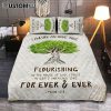 I Am Daughter Of The King Quilt Bedding Set - Half Of Daisy Flower Quilt Bedding Set Art - Christian Art - Bible Verse Bedroom - Religious Home Decor