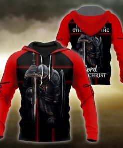 I Bow To None Other Than Lord Jesus Christ Knight Templar God 3D Hoodie For Man And Women, Jesus Printed 3D Hoodie