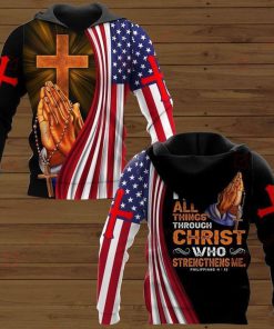 I Can Do All Thing God 3D Hoodie For Man And Women, Jesus Printed 3D Hoodie