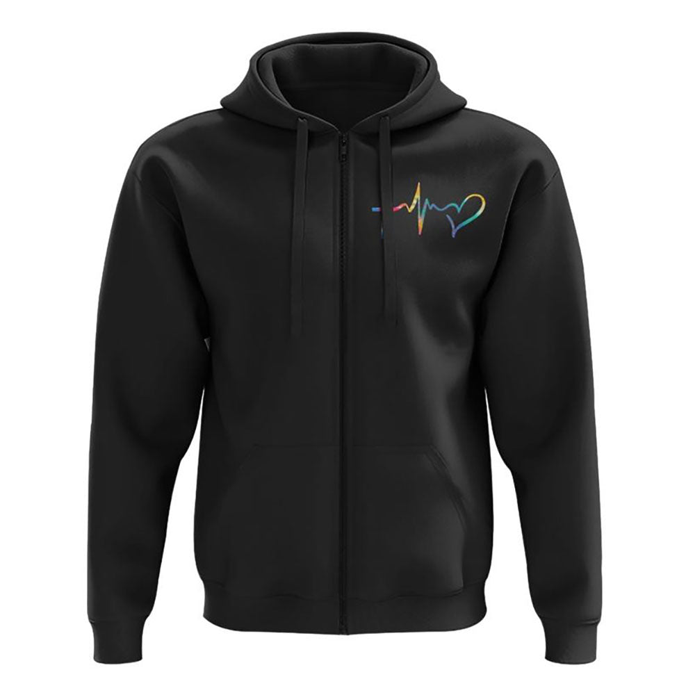 I Can Do All Thing Tie Dye Cross Half Text All Over Print 3D Hoodie, Christian Hoodie, Christian Sweatshirt, Bible Verse Shirt
