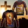 I Can Do All Things Through Christ God 3D Hoodie For Man And Women, Jesus Printed 3D Hoodie