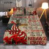 I Never Left You Red Cardinal Quilt Bedding Set Bedroom - Christian Quilt Bedding Set Bedroom Decor