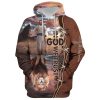 I'm A Warrior Of God Knight Christian God Jesus 3D Hoodies For Women Men, God 3D Printed Hoodie, Christian Apparel Hoodies
