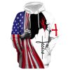 In God We Trust Hoodie For Men & Women, God 3D Printed Hoodie, Christian Apparel Hoodies