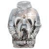 Jesus And American Flag One Nation Under God 3D Hoodies For Women Men, God 3D Printed Hoodie, Christian Apparel Hoodies