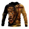 Jesus And Knight Templar God 3D Hoodie For Man And Women, Jesus Printed 3D Hoodie