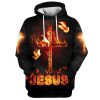 Jesus Because Of Him Heaven Knows My Name Hoodie For Men & Women, God 3D Printed Hoodie, Christian Apparel Hoodies