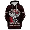 Jesus And The Three Crosses 3D Hoodies Jesus Hoodie Men & Women, God 3D Printed Hoodie, Christian Apparel Hoodies
