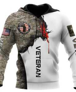 Jesus Christ And American Veteran Proud God 3D Hoodie For Man And Women, Jesus Printed 3D Hoodie