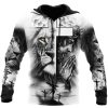 Jesus Christ And Lion My Everything God 3D Hoodie For Man And Women, Jesus Printed 3D Hoodie