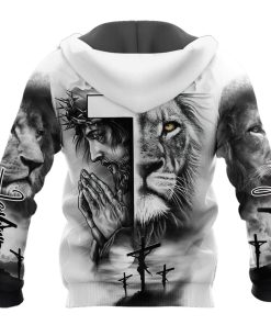 Jesus Christ And Cross God 3D Hoodie For Man And Women, Jesus Printed 3D Hoodie