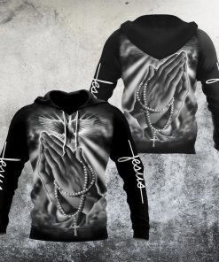 Jesus Christ Bless Hand God 3D Hoodie For Man And Women, Jesus Printed 3D Hoodie