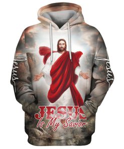 Jesus Christ Is My Savior Hoodie Jesus Is Coming Hoodies Jesus Hoodie Men & Women, God 3D Printed Hoodie, Christian Apparel Hoodies